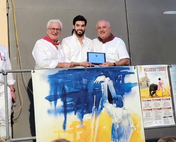 Le Potier d'Or de Villaseca de la Sagra, présenté à la Tauromachie de France
