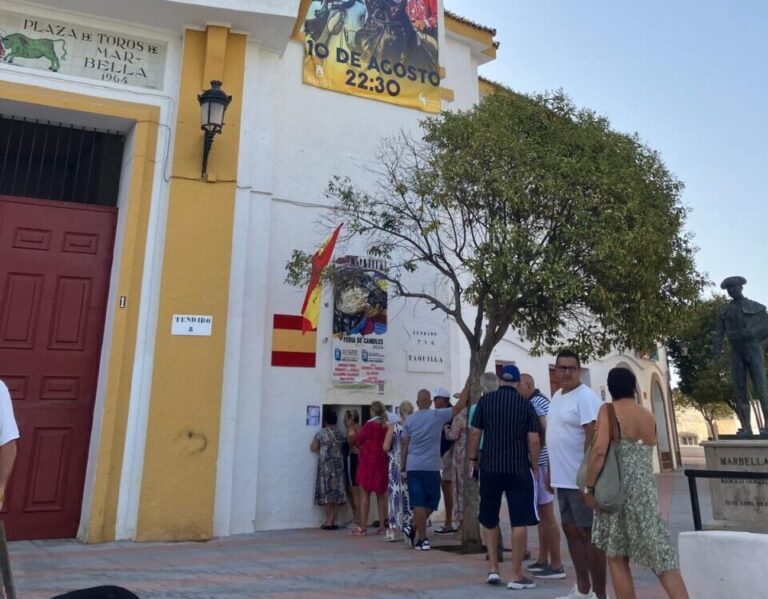 Les arènes de Marbella ouvre leurs billetteries pour la vente physique pour la Foire des Bougies 2024