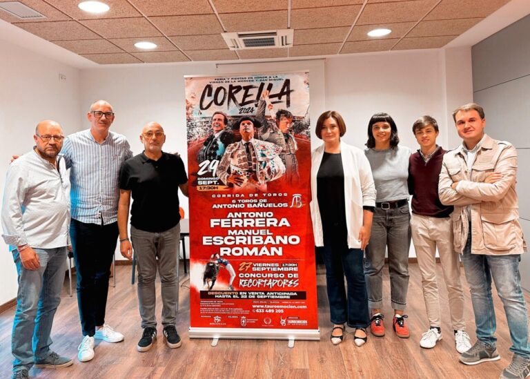Affiche attrayante pour les festivités de San Miguel de Corella
