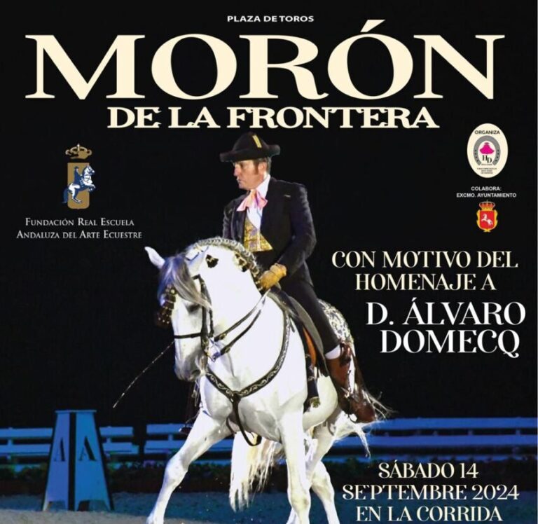 L'École Royale Équestre d'Andalousie participera à l'hommage à Don Álvaro Domecq à Morón