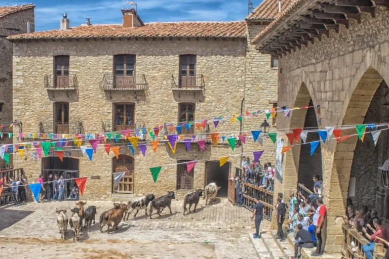 46% des villes de Teruel célèbrent les célébrations taurines dans leurs fêtes