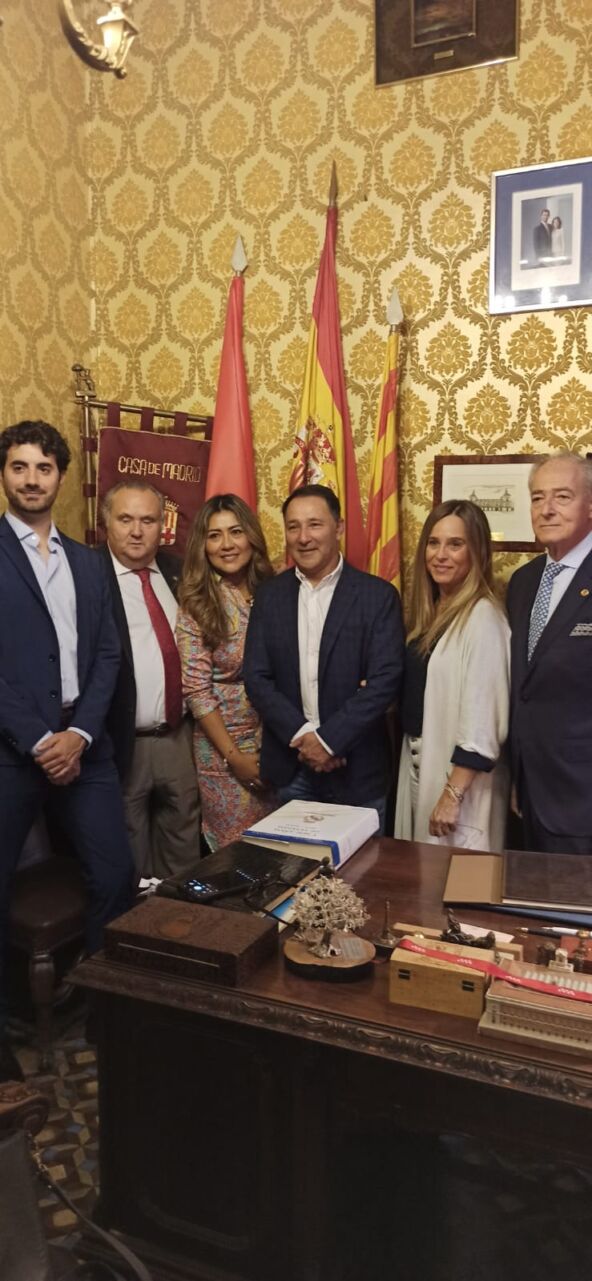 César Rincón honoré à la « Casa de Madrid » à Barcelone