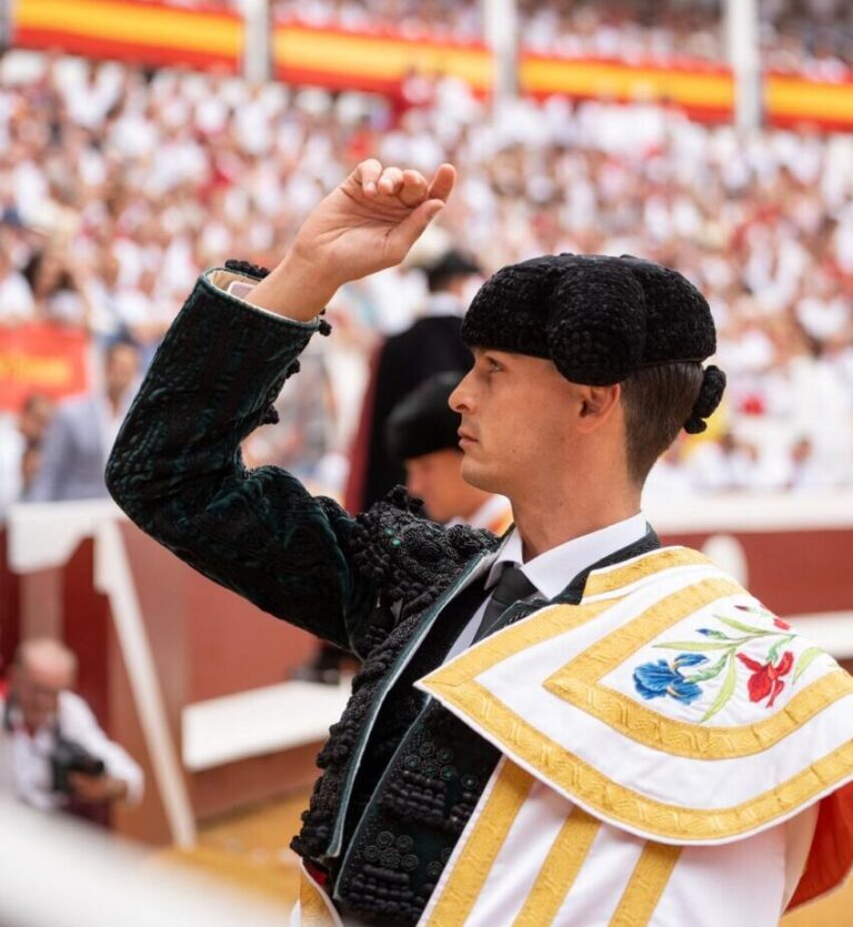 David Galván, c'est ainsi qu'il arrive à la Foire du Pilar