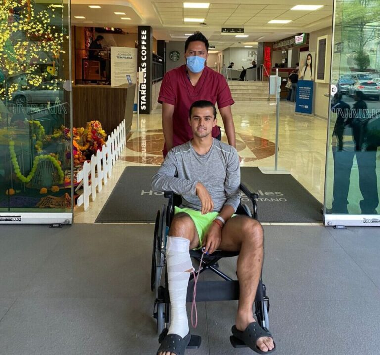 Diego Sánchez sort de l'hôpital après avoir été encorné samedi dernier