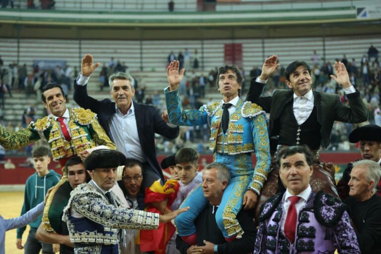 Diego Ventura, Curro Díaz, Emilio de Justo et Victorino Martín déchaînent la folie à la clôture de Jaén