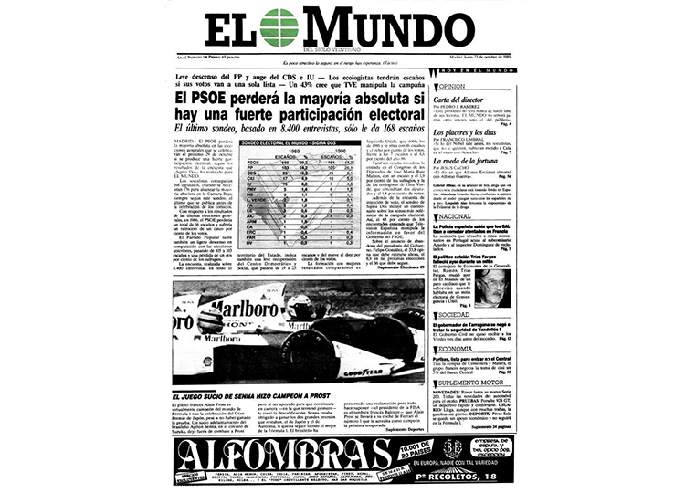 Merci et félicitations, El Mundo