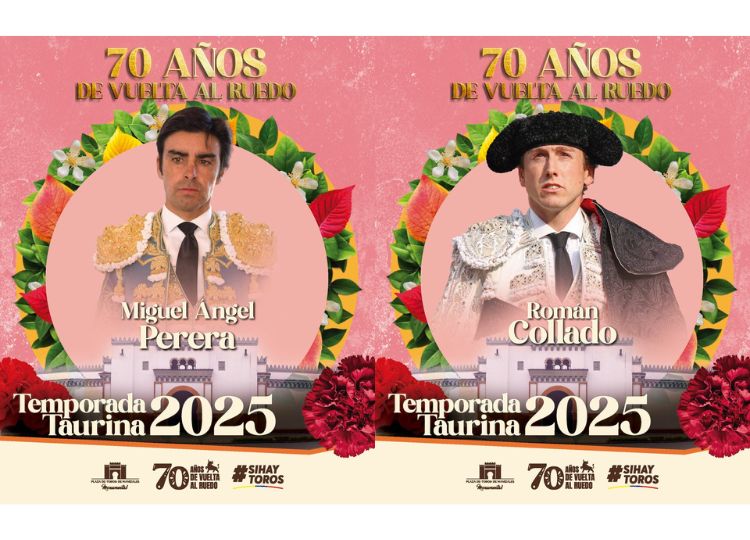 Miguel Ángel Perera et Román rejoignent le casting de toreros annoncé à Manizales