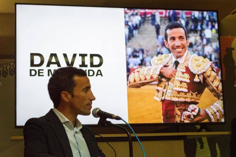 David de Miranda, protagoniste du Club Taurin Mazzantini de Llodio