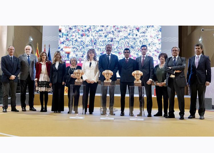 Emilio de Justo, Tomás Rufo et Fernando Adrián récupèrent les premiers trophées Nicanor Villalta de Aragón