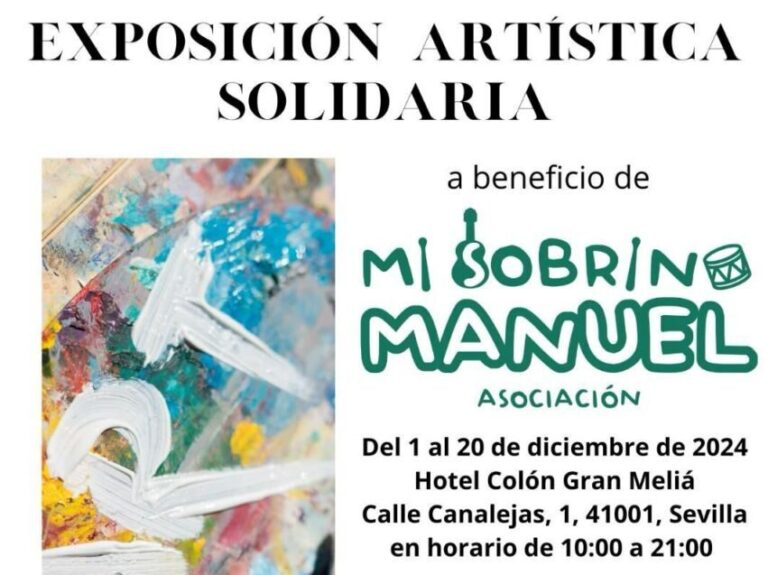 Exposition artistique à l'Hôtel Colón au profit de l'association 'Mi Sobrino Manuel'