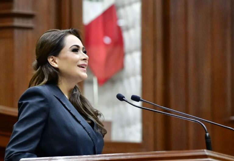 Le courage de Tere Jiménez dans son discours à Aguascalientes