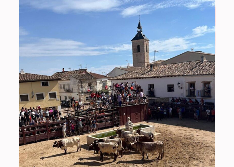 La ville de Guadalajara avec 320 habitants et quatre arènes