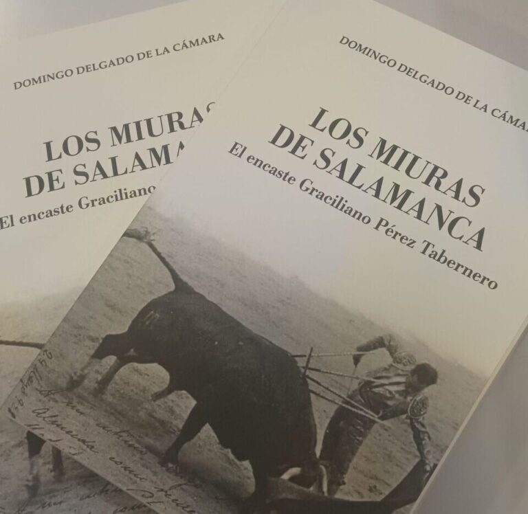 « Les miuras de Salamanque. L'encaste Graciliano Pérez Tabernero », le nouveau livre taurin