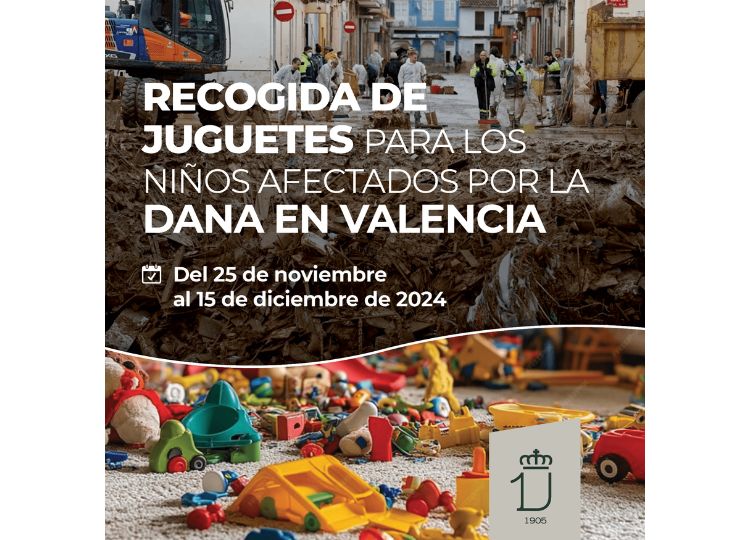 Une délégation du RUCTL se rendra à Algemesí pour livrer les jouets destinés aux enfants touchés par DANA