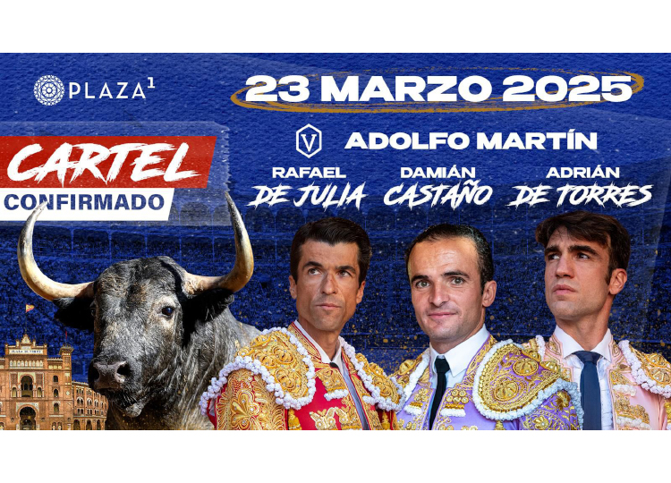 Adolfo Martín et une liste de gagnants inaugurent la saison à Las Ventas