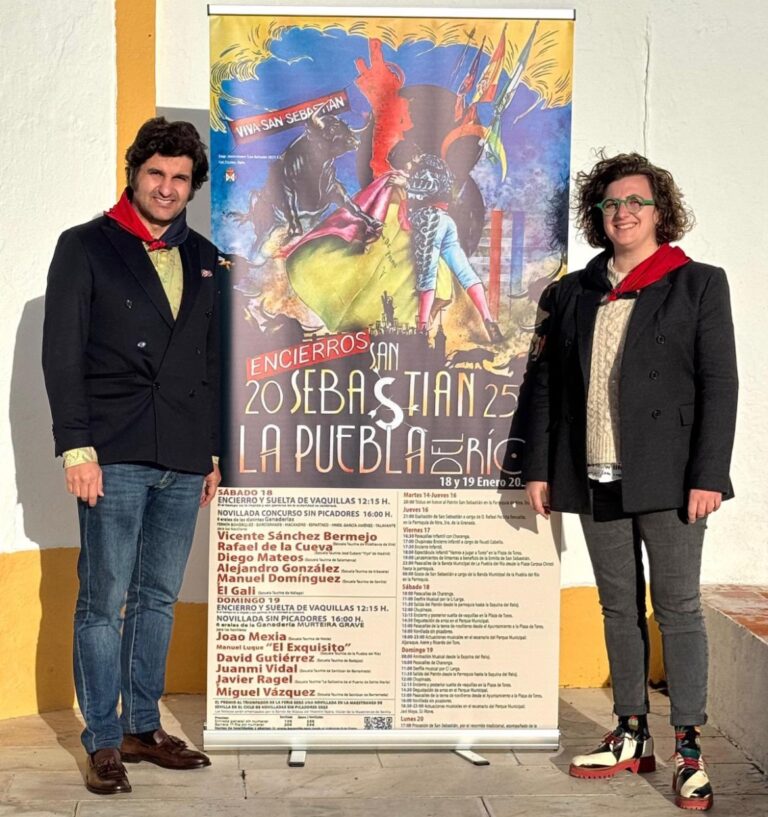 Morante de la Puebla présente les festivités taurines de Saint-Sébastien de La Puebla del Río