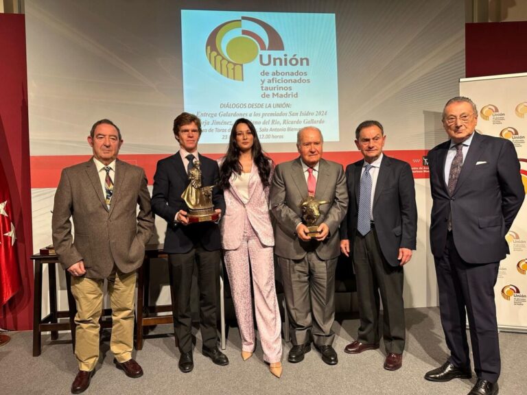 Borja Jiménez, Victoriano del Río et Fuente Ymbro comprennent les prix de San Isidro 2024 de l'Union des postes et des cordes de taureaux de Madrid