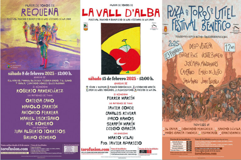 Février: un mois de festivals pour les Dana à Requena, Vall d'Alba et Uiel