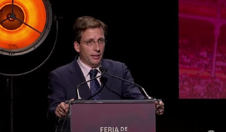 José Luis Martínez -Almeida: 'Bullfighting est l'une des caractéristiques de notre vie et de la ville de Madrid'