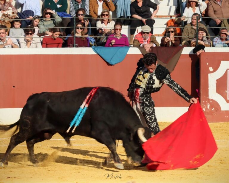 Juanillo, cinq oreilles et pardon lors de ses débuts avec des chevaux à Cantillana