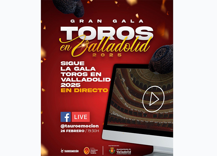 La Gala Toros à Valladolid 2025, en direct du théâtre Calderón