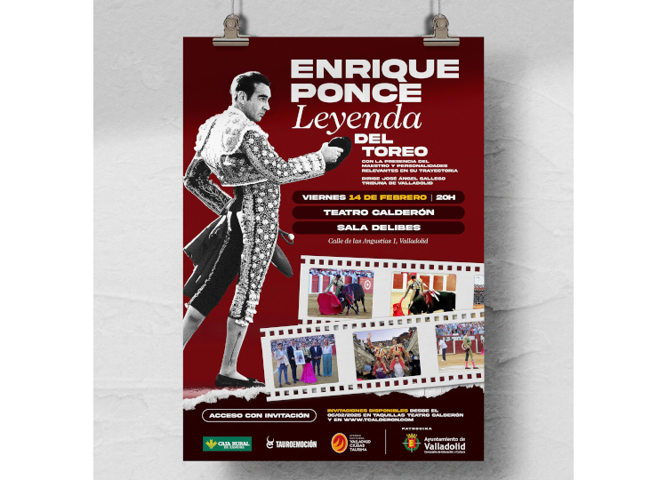 La culture culturelle d'Athenaeum 'Valladolid Taurina City' reconnaîtra la carrière professionnelle d'Enrique Ponce