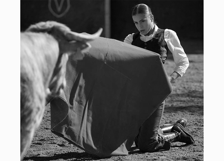 Olga Casado, avant ses débuts à Olivenza