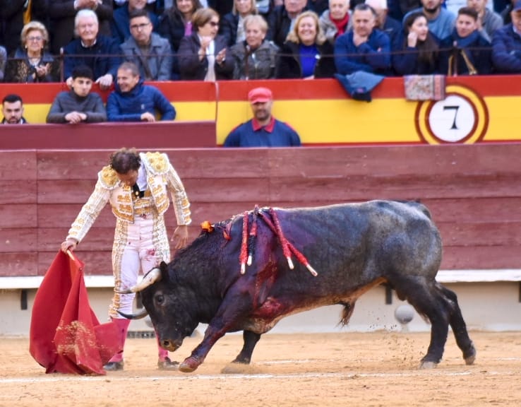 Antonio Ferrera Pardon 'Rutheñor', un grand taureau de La Quinta, pour ouvrir la foire de Magdalena