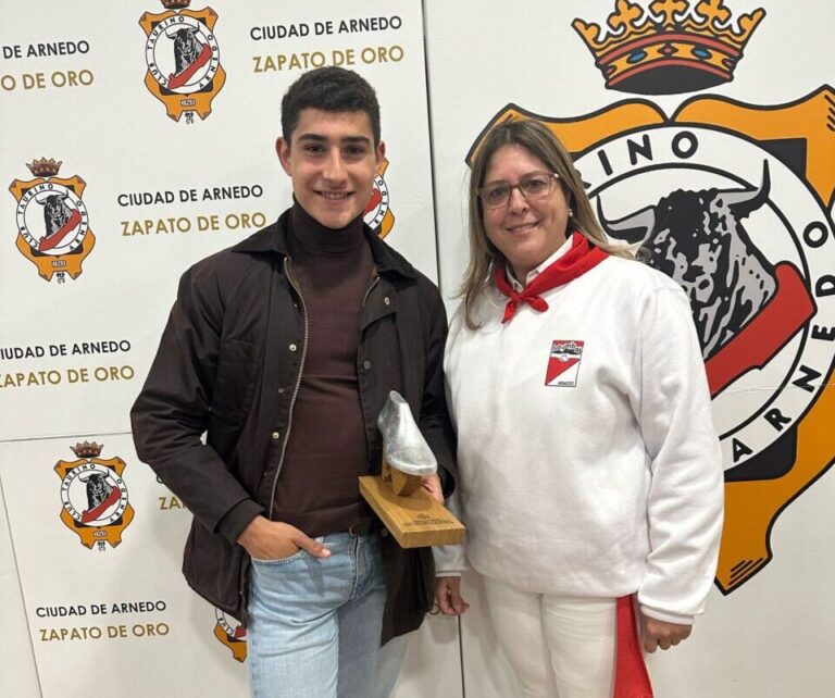Arnedo: David Guérrez, vainqueur de la chaussure en argent 2025