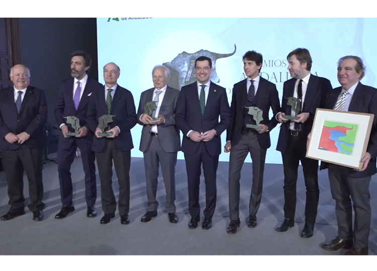 La Junta de Andalucía reçoit ses prix II Bullfight
