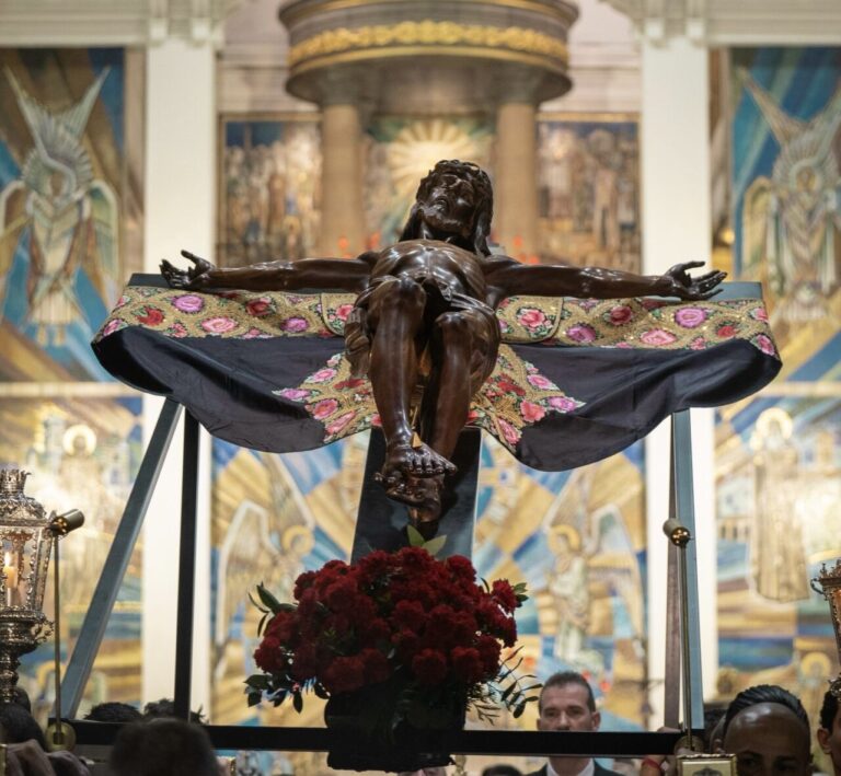 Le Christ des taureaux de Madrid sort à nouveau en procession ce vendredi