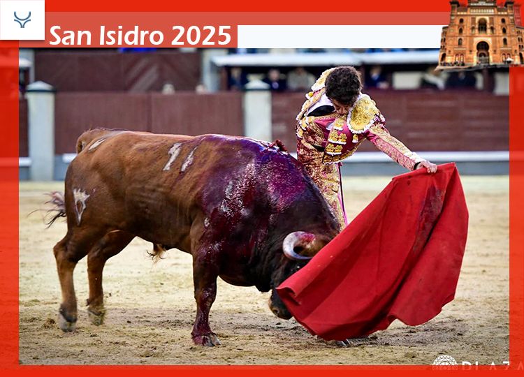 Víctor Hernández dans la corrida en fer forgé