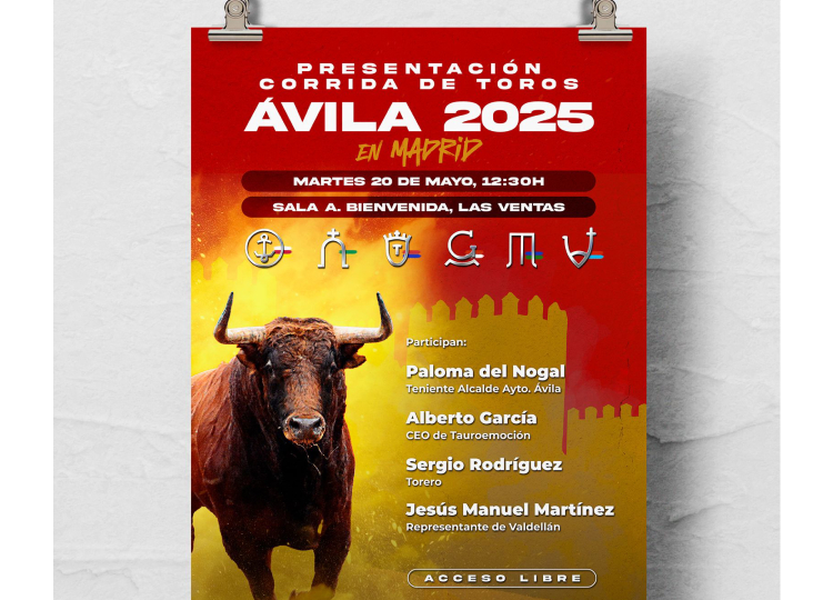 Ávila apparaîtra au cœur de la Plaza de Toros de Las Ventas