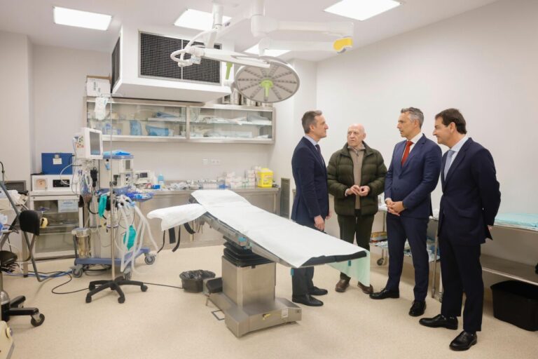 Carlos Novillo visite les soins infirmiers de Las Ventas après sa récente réforme