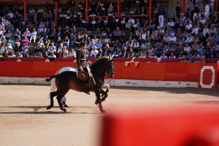 Important Sergio Pérez de Gregorio, oreille devant le second: Guillermo Hermoso marche sur l'oreille du troisième (direct: Corella)