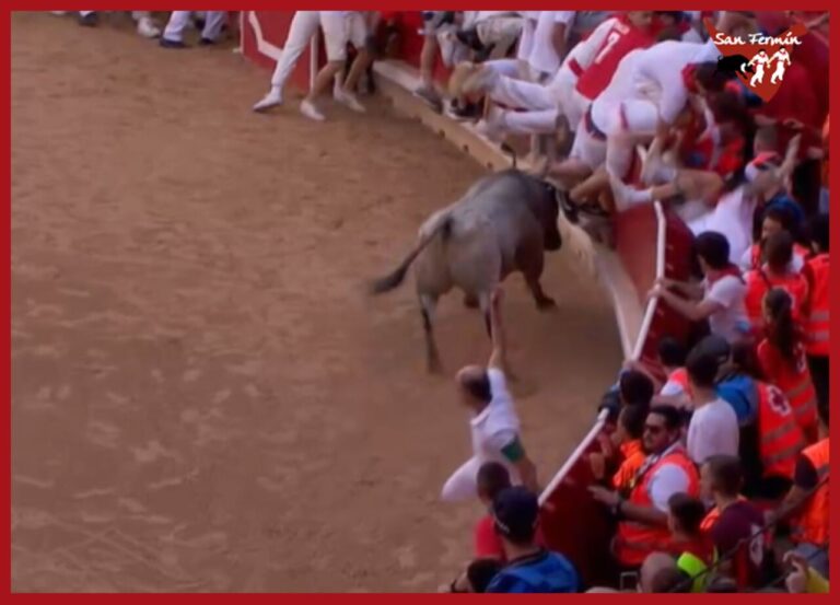 Configuration vizchaine de José Escolar avec une tension se terminant dans les arènes