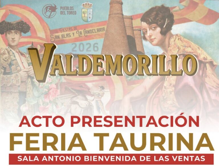 La Foire de Valdemorillo sera présentée dans la salle d'accueil de Las Ventas