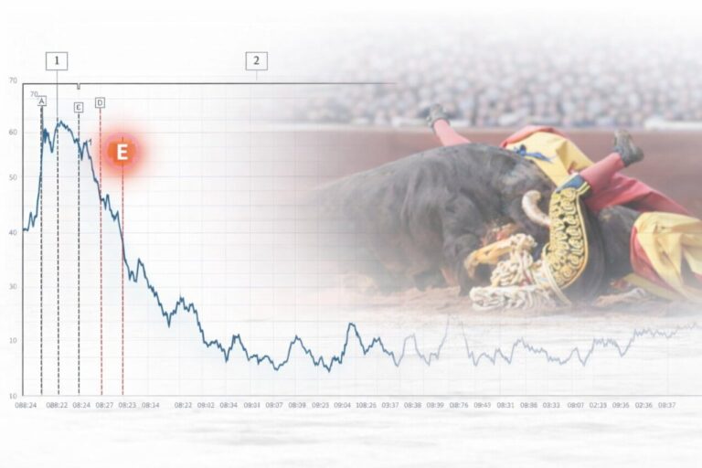 Comment le cœur d'un torero réagit-il lorsqu'il est encorné ?