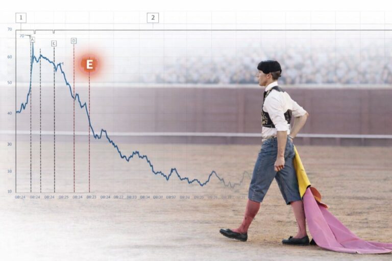 Le miracle de la corrida avec un encornement