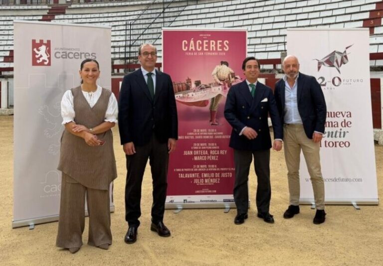José María Garzón: « Je suis sûr que Roca Rey fera l'affaire à Cáceres »