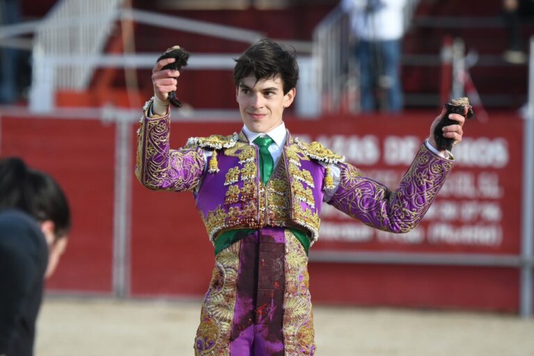 Sergio Rollón, grande porte de la corrida de Talamanca de Jarama