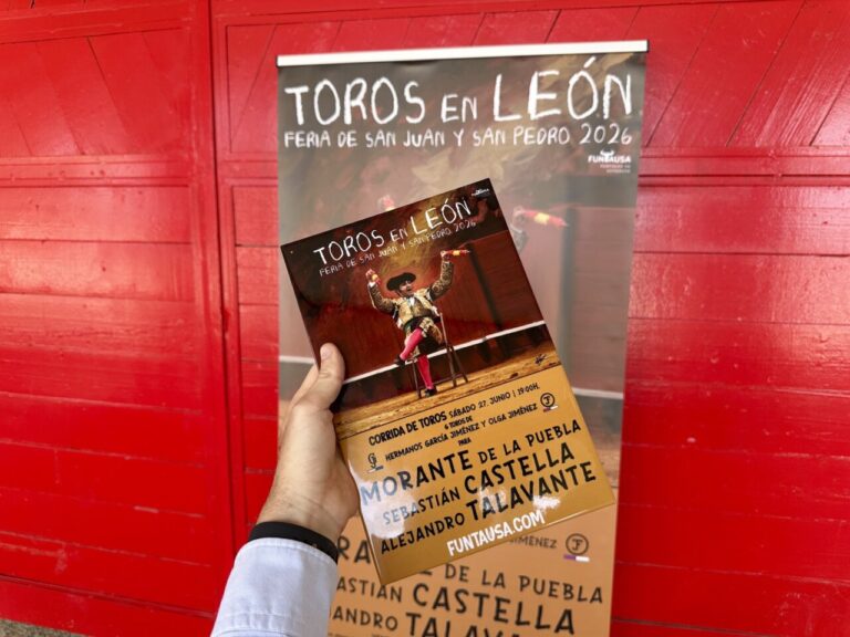 Funtausa tire au sort une tuile exclusive avec l'affiche de la corrida de León