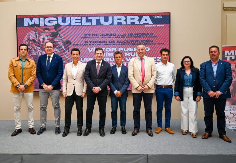 Six matadors de Ciudad Real à Miguelturra pour commémorer la Fête provinciale