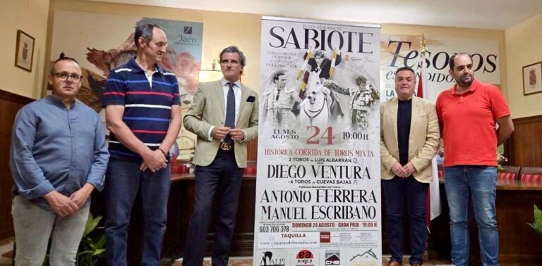 Sabiote présente son affiche pour la foire de San Ginés de la Jara