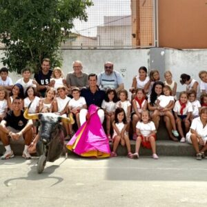 David Galván fait découvrir la tauromachie aux enfants d'Algésiras