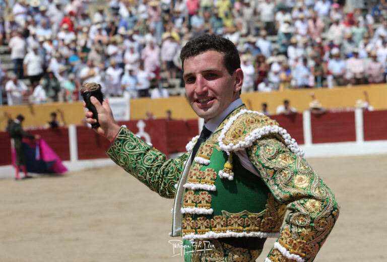 Valentín Hoyos, oreille de la corrida matinale de Ceret