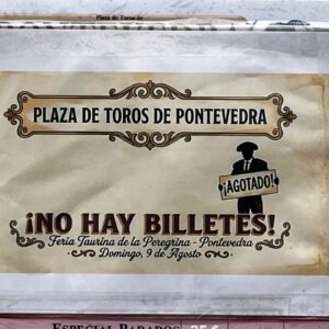 Pontevedra accroche l'affiche « Pas de billets » pour l'affiche d'aujourd'hui