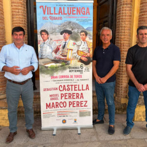 Castella, Perera et Marco Pérez, protagonistes de Villaluenga del Rosario