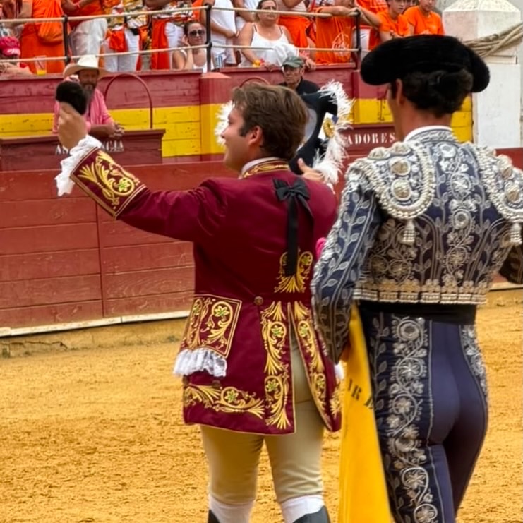 Javier Funtanet, la seule oreille de l'après-midi à Calatayud



