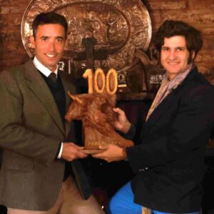 Morante de la Puebla et Pedro Marques, à nouveau parrains du luxe de l'Oreille d'Or de Nazaré